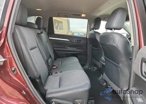 2015 Toyota Highlander Le from USA, damaged, VIN 5TDBKRFH5FS098582